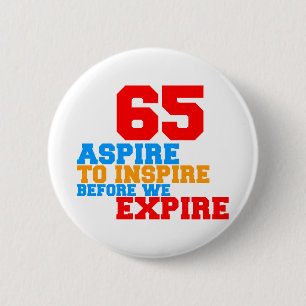 Aspire To Inspire 65 2 Inch Round Button