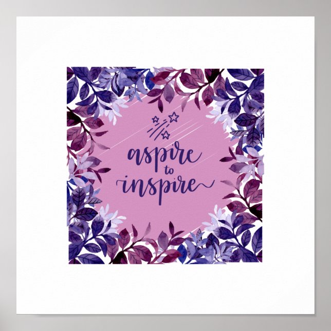 Aspire to Inspire Poster (Front)