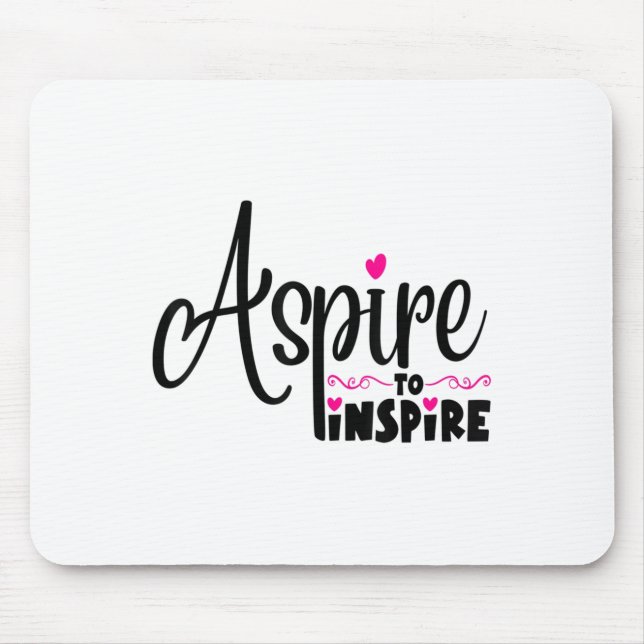 Asre To Insre Sitive Motivational Gift Tee  Mouse Pad (Front)
