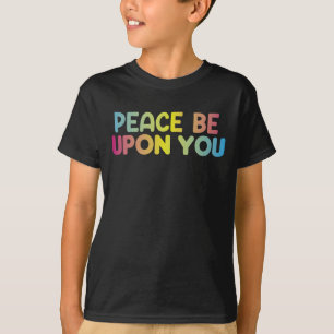 Assalamu Alaikum Peace Be Upon You Islamic Arabic T-Shirt