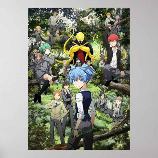 Assassination Classroom Anime Poster (Front)