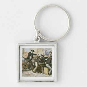 Assassination of 'Wild Bill' (W.B. Hickok) by Jack Keychain