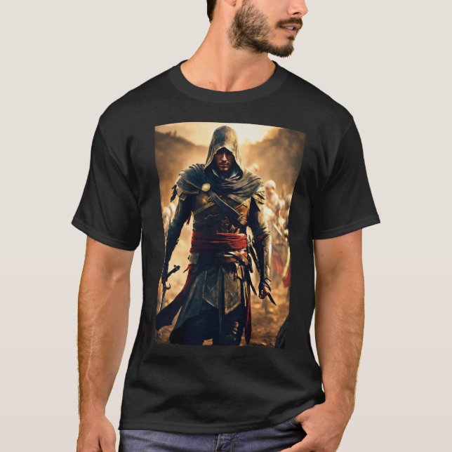 Assassin's Legacy: Unleash the Shadows T-Shirt (Front)