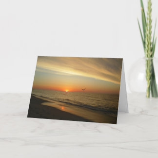 Assateague Dawn Card