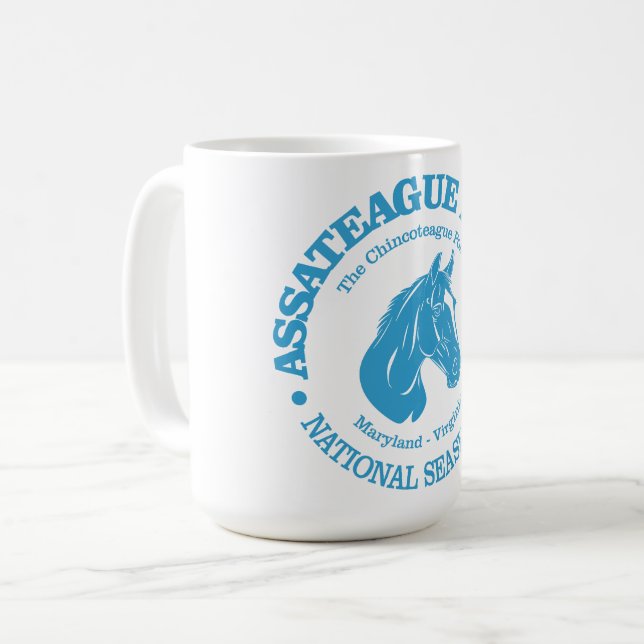Assateague Island (pony) Coffee Mug (Front Left)