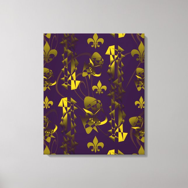 Assault on the Medieval Castle 1 Canvas Print (Front)