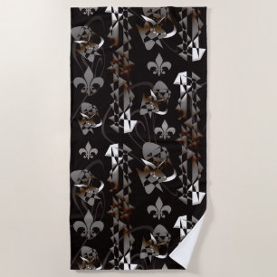 Assault on the Medieval Castle 4 Beach Towel
