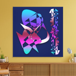 Assault on the Medieval Castle Canvas Print
