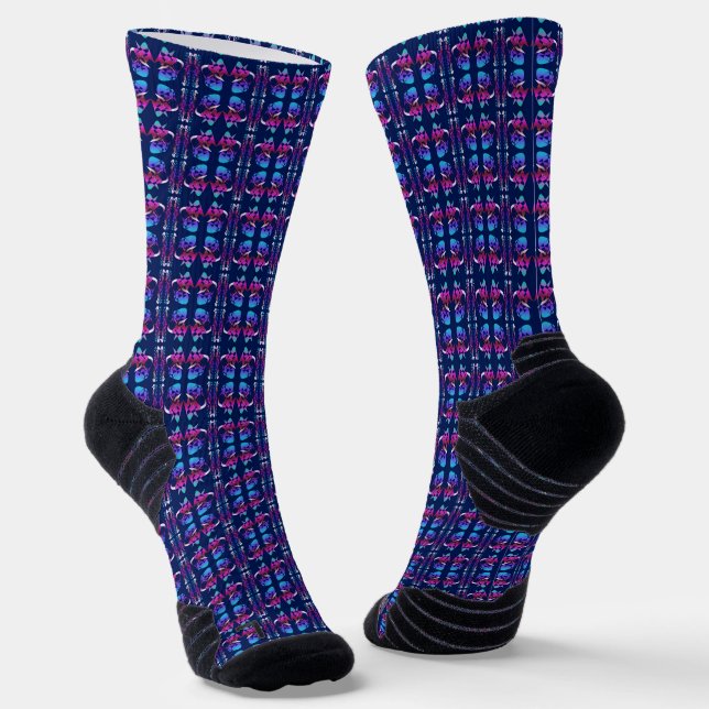 Assault on the Medieval Castle Socks (Angled)