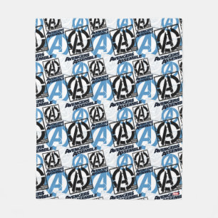 Assemble Pattern Fleece Blanket