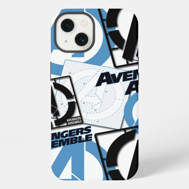 Assemble Pattern iPhone Case (Back)