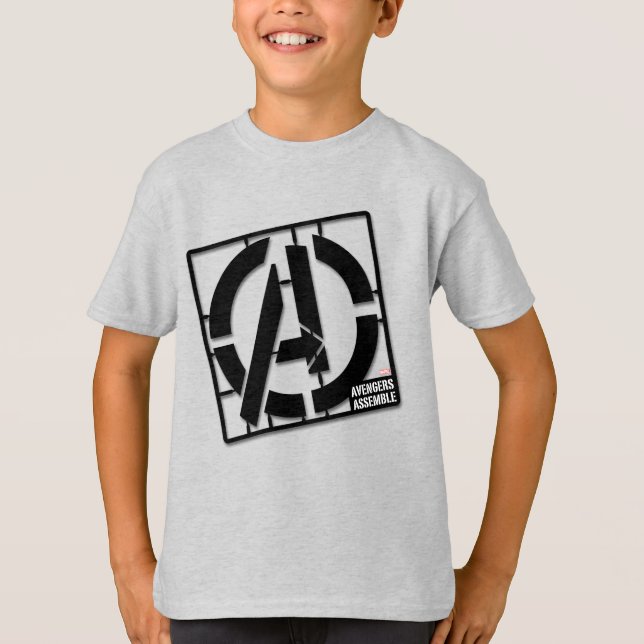 Assemble Pattern T-Shirt (Front)