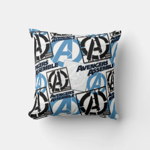 Assemble Pattern Throw Pillow