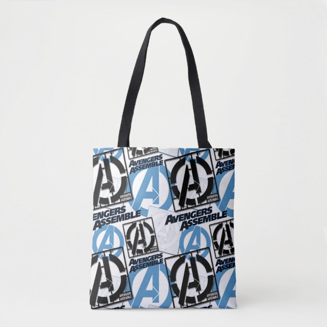 Assemble Pattern Tote Bag (Front)