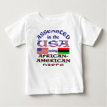 Assembled on USA Using African American Parts