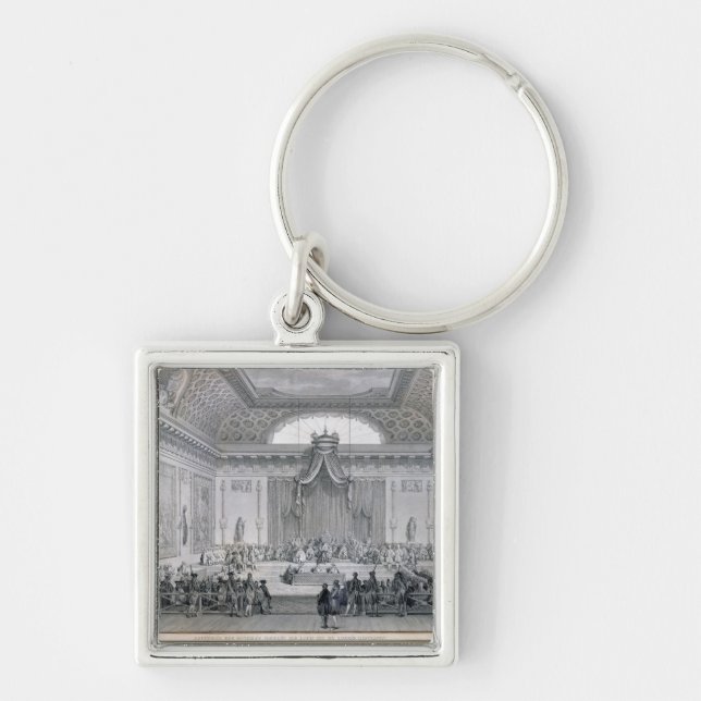 Assemblee des Notables Presided over by Louis Keychain (Front)