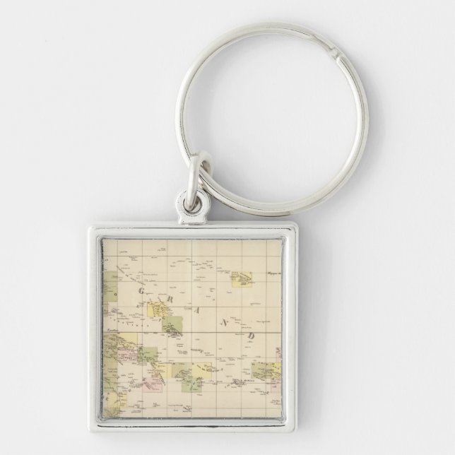 Assembly Map of Oceania Keychain (Front)