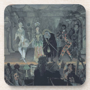 Assembly of Free Masons before the Initiation of a Coaster