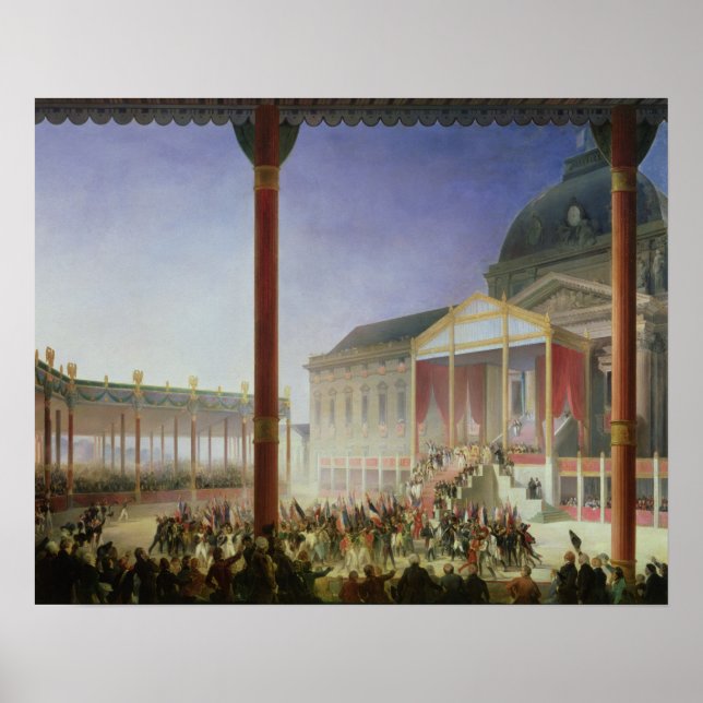 Assembly of the Champ de Mai, 1st June 1815 Poster (Front)