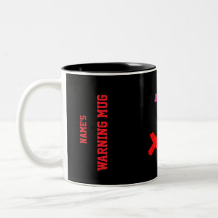 Assertive Just No Personalized Warning Mug