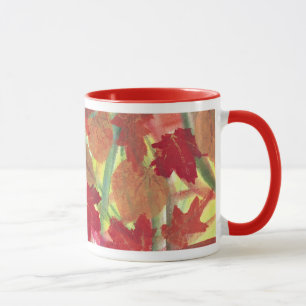 Assez Abstrait Automne Feuilles De Mugs