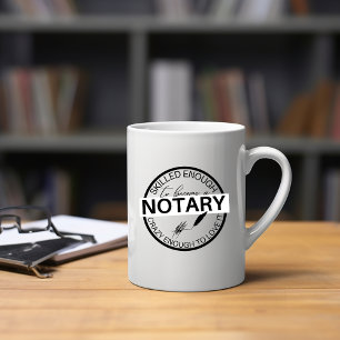 Assez Compétent Pour Devenir Un Notaire Mug