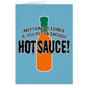 Assez de sauce chaude