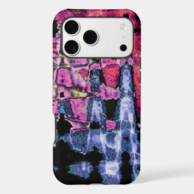 Assez mignonne pourpre Cendres Gris et Noir Aquare (Verso)