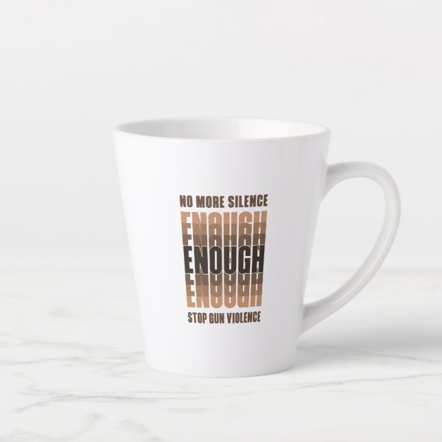 Assez | Mug à latte (Droite)