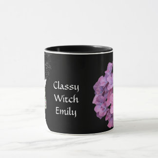 Assez rose floral mode fille visage femme mug