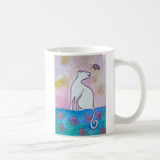 Assez, tasse d'art d'aquarelle