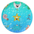 Bande dessinée d'animal de mer