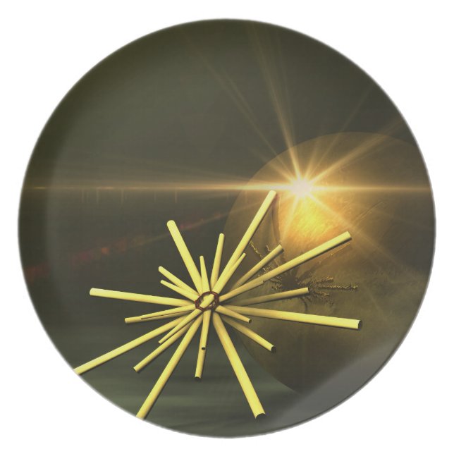 Assiette Créateur de Noël (Devant)