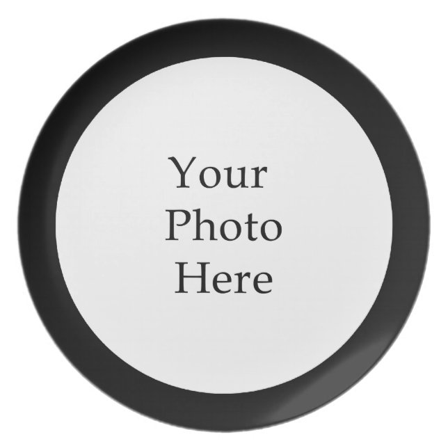 Assiette Créez vos propres (Devant)