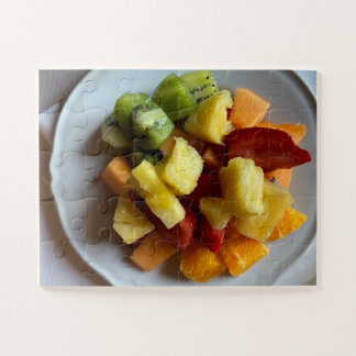 Assiette de fruits ensoleillée | Puzzle de l'ambia