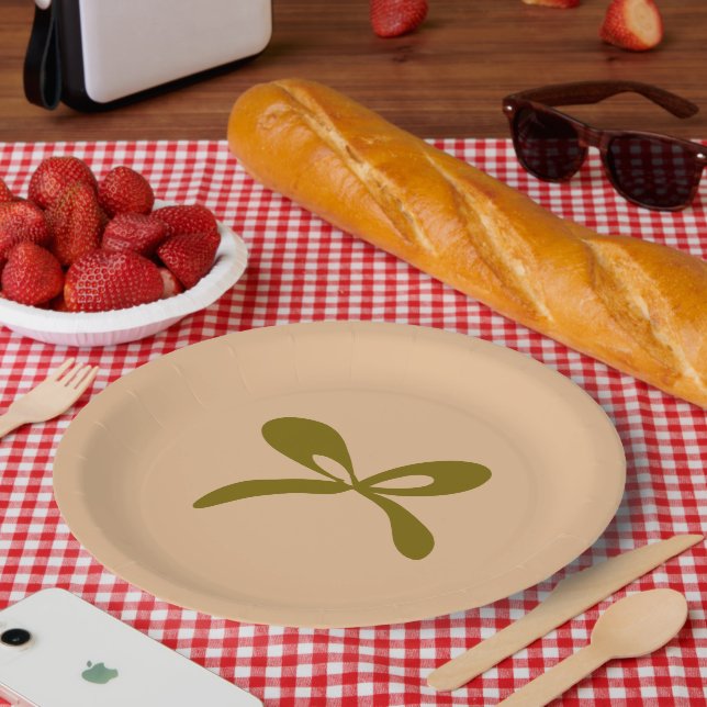 Assiette en papier (Pique-nique)