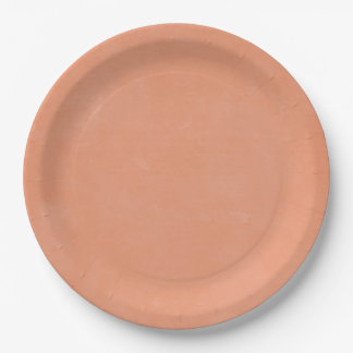 Assiette en papier Orange automne - Vaisselle de t