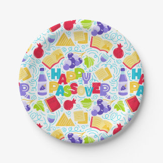 Assiette en papier pour Pâque