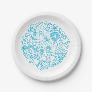 Assiette en papier pour Pâque