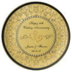 50e Anniversaire Mariage d'or Plaque décorative