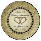 50e anniversaire Mariage plaque de porcelaine