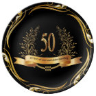 Bonne 50ème anniversaire Mariage plaque de porcela