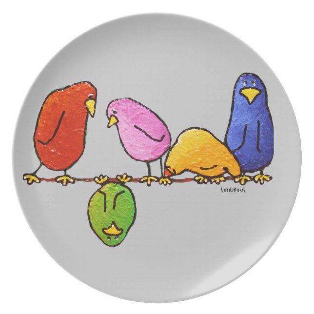 Assiette Plat de LimbBird (Devant)