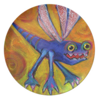 Assiette Plat d'insecte de monstre