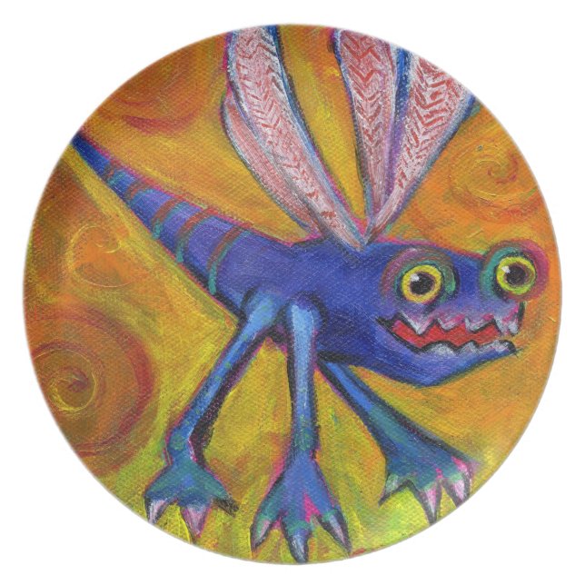 Assiette Plat d'insecte de monstre (Devant)