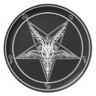 Style ancien 10" de Baphomet plat
