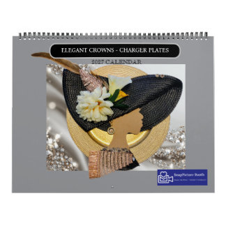 ASSIETTES DE CHARGE COURONNES ÉLÉGANTES Calendrier