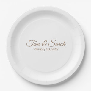 ASSIETTES EN CARTON 