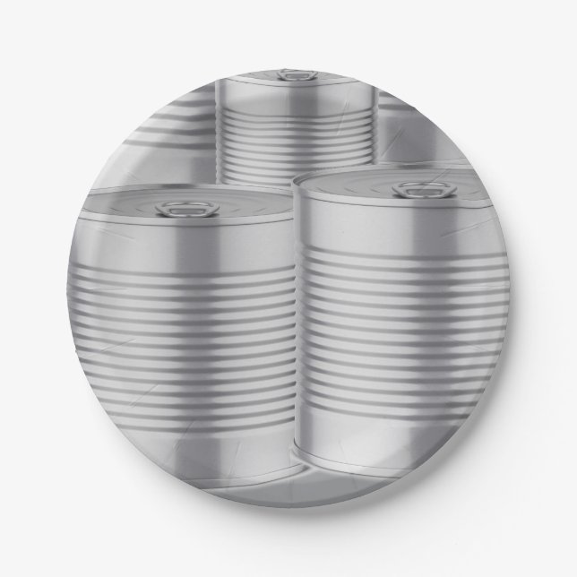 Assiettes En Carton 10th Wedding Anniversary, Tin Anniversary (Devant)