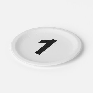 Assiettes En Carton 1 plaque de papier